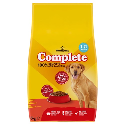 Morrisons Complete Beef & Veg Pet Food