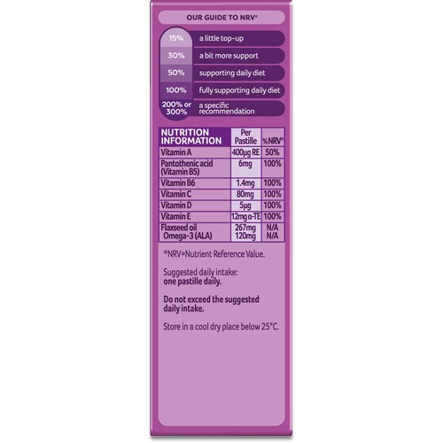 Bassetts 3-6 Multi Vitamins & Omega 3 Blackcurrant & Apple thumbnail 5