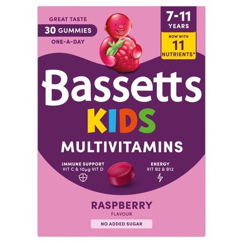 Bassetts 7-11 Multivitamin Raspberry
