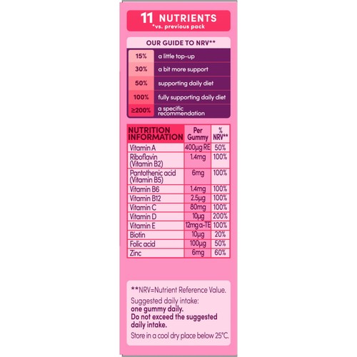 Bassetts 7-11 Multivitamin Raspberry thumbnail 2
