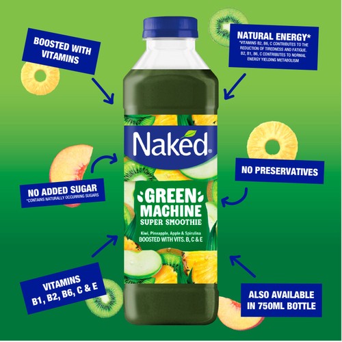 Naked Green Machine Super Smoothie 750ml thumbnail 2