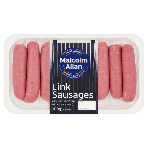 Malcolm Allan Beef Links Sausage