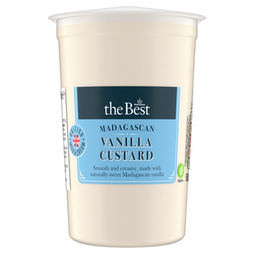 Morrisons The Best Madagascan Vanilla Custard