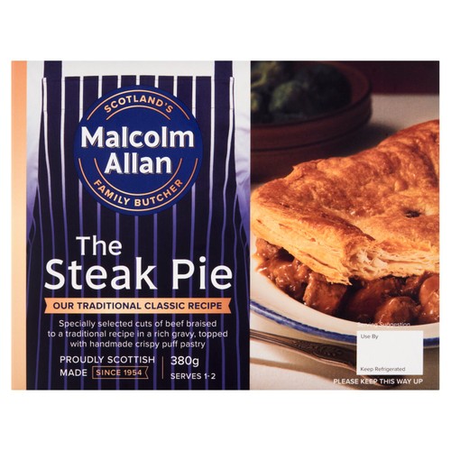 Malcolm Allan Steak Pie
