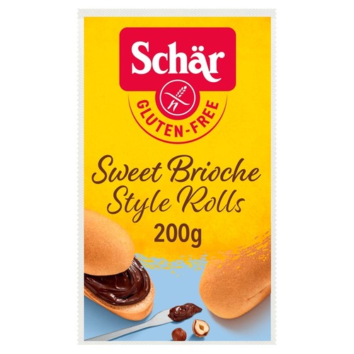 Schar Gluten Free Sweet Brioche Style Rolls 200g