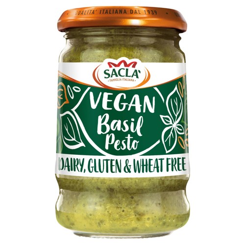 Sacla Vegan Basil Pesto 190g