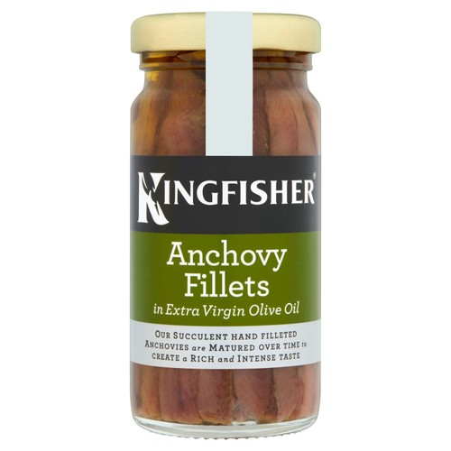 Kingfisher Anchovy Fillets in Olive Oil