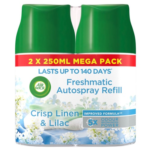 Air Wick Freshmatic Twin Refill Crisp Cotton & Peony thumbnail 2