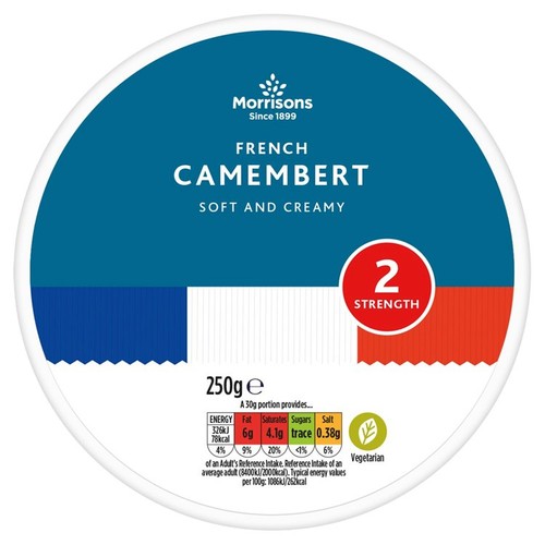 Morrisons French Camembert   250g
