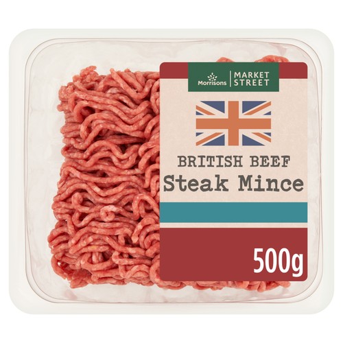 Morrisons British Beef Steak Mince 5% Fat 500g