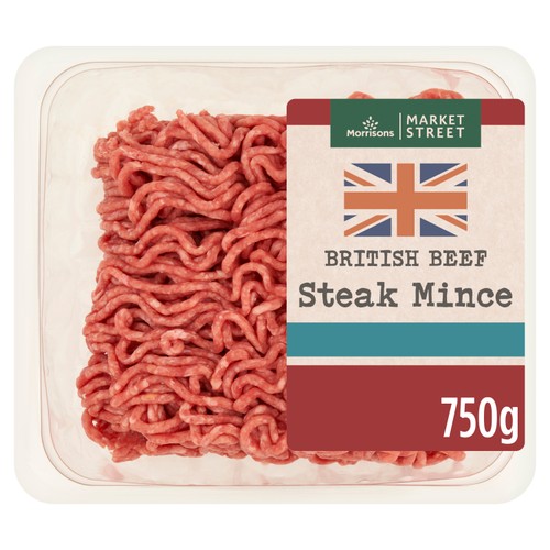 Morrisons British Beef Steak Mince 5% Fat 750g