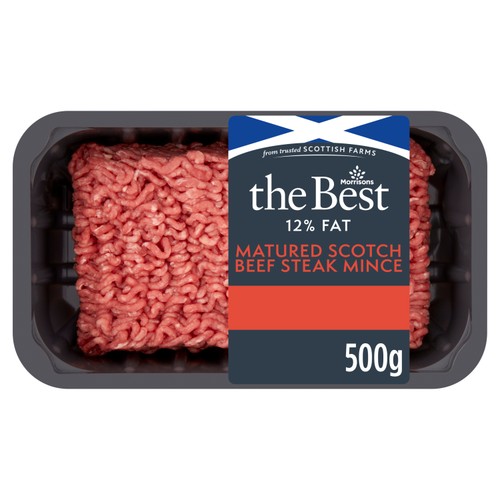 Morrisons The Best Scotch Matured Steak Mince 12% Fat 500g