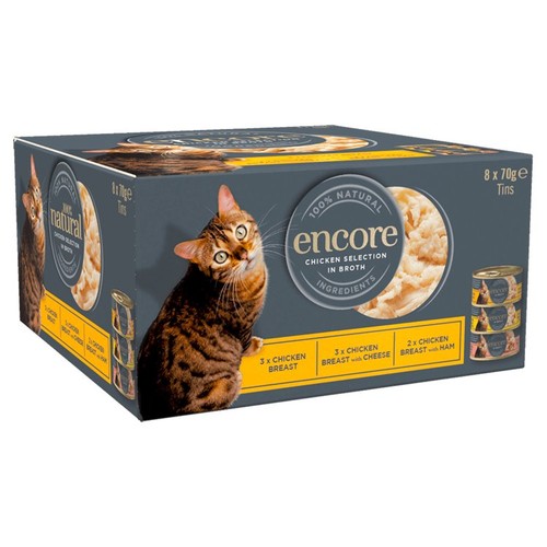 Encore Cat Tins, Chicken Selection in Broth thumbnail 2