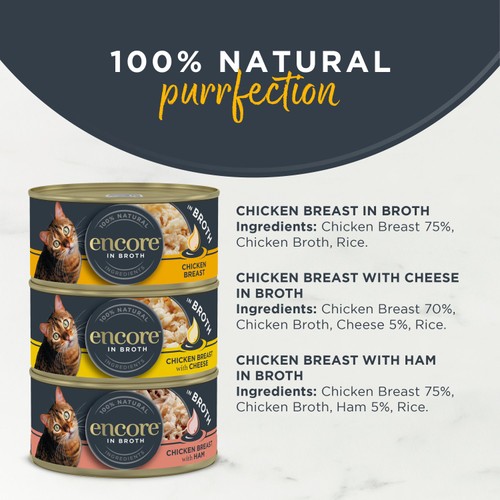 Encore Cat Tins, Chicken Selection in Broth thumbnail 5