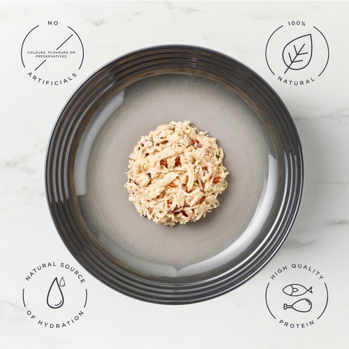 Encore Cat Pouch, Chicken with Brown Rice in Broth thumbnail 2