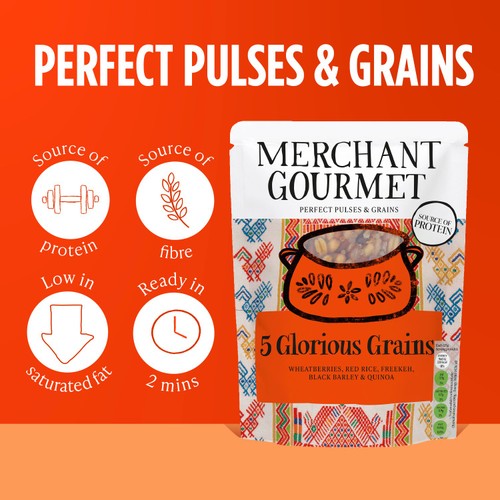 Merchant Gourmet 5 Glorious Grains 250g thumbnail 3
