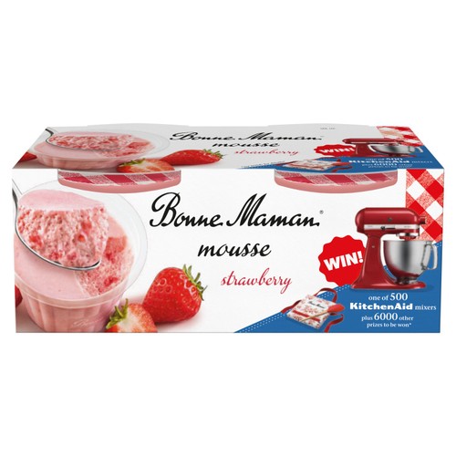 Bonne Maman Strawberry Mousse Dessert 