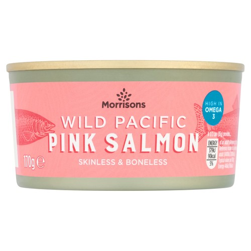 Morrisons Skinned & Boned Pink Salmon (170g)