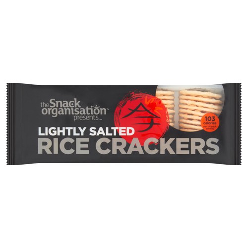 The Snack Organisation Presents...Lightly Salted Rice Crackers 100g