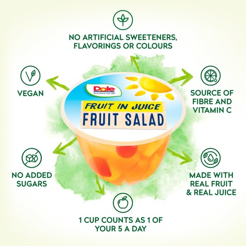 Dole Fruit Salad Cherry In Juice Fruits Snacks thumbnail 4