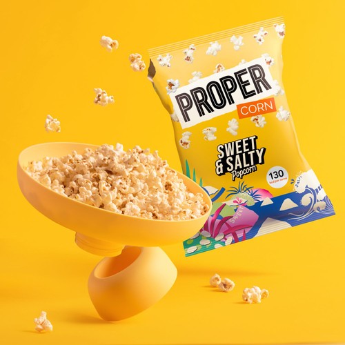 Proper Corn Sweet & Salty Popcorn 90g thumbnail 4