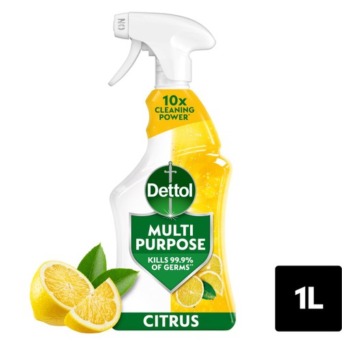Dettol Antibacterial Disinfectant Multi Surface Spray Lemon & Lime