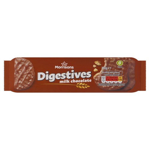 Morrisons Milk Chocolate Digestives 300g