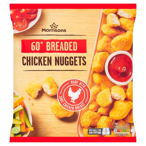 Morrisons 60 Breaded Chicken Nuggets