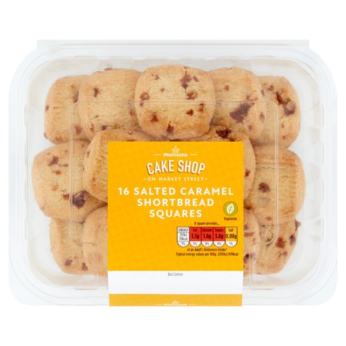 Market Street Salted Caramel Shortbread Squares