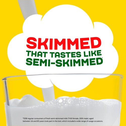 Arla BOB Skimmed Milk Tastes like Semi Skimmed 2L thumbnail 2