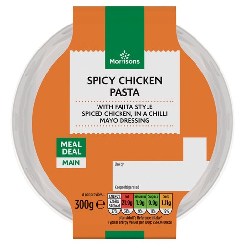 Morrisons Spicy Chicken Pasta Pot thumbnail 2