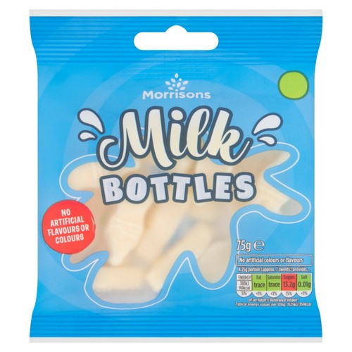 Morrisons Milk Bottles 75g