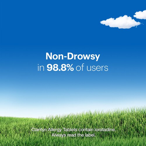 Clarityn Allergy Tablets 10mg Loratadine Allergy and Hayfever Relief thumbnail 2