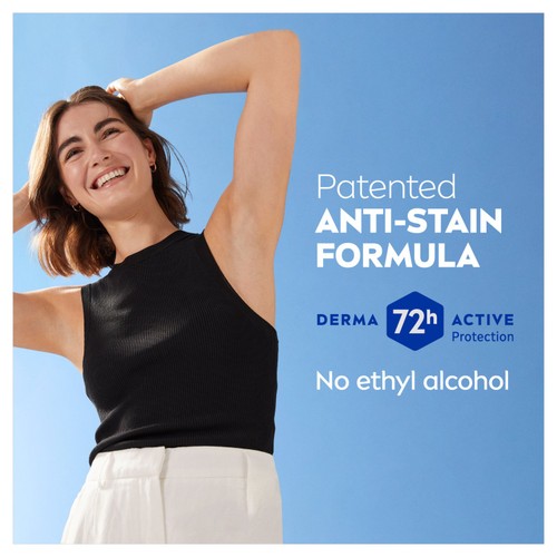NIVEA Black & White Original 72h Anti-Perspirant Deodorant Travel Spray thumbnail 2