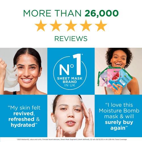 Garnier Moisture Bomb Tissue Mask thumbnail 2