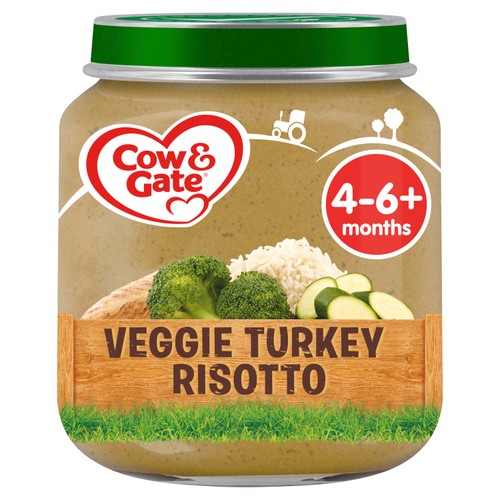 Cow & Gate Veggie & Turkey Risotto Jar
