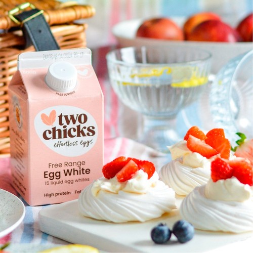 Two Chicks Free Range Egg White 500g thumbnail 2