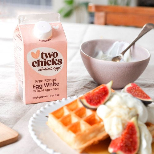 Two Chicks Free Range Egg White 500g thumbnail 4
