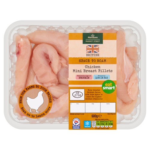 Morrisons British Chicken Mini Fillets 600g