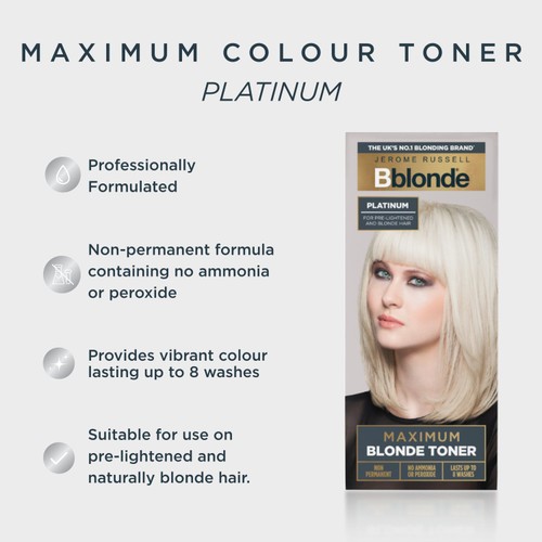 Jerome Russell Bblonde Maximum Blonde Toner Platinum thumbnail 2