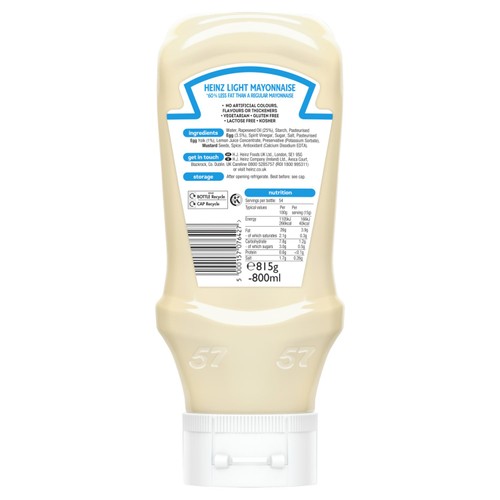 Heinz Seriously Good Light Mayonnaise thumbnail 3