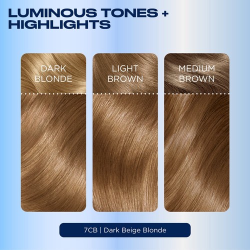 Clairol Nice n Easy Creme Permanent Hair Dye - 7cb Dark Beige Blonde thumbnail 3