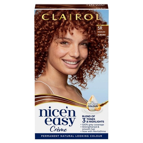 Clairol Nice n Easy Creme Permanent Hair Dye - 5r Medium Auburn
