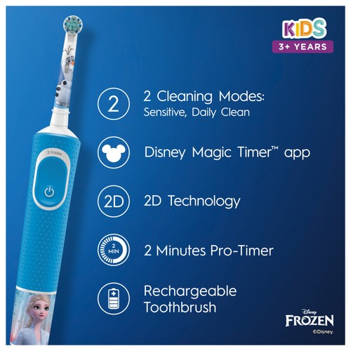 Oral-B Electric Toothbrush Featuring Frozen Characters Powered by Braun thumbnail 2