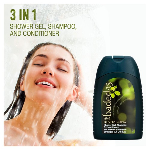 Badedas Revitalising Shower Gel, Shampoo & Conditioner  thumbnail 2