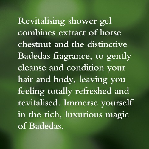 Badedas Revitalising Shower Gel, Shampoo & Conditioner  thumbnail 3