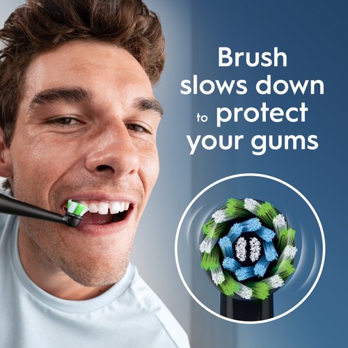 Oral-B Pro 600 3D White Electric Toothbrush Powered By Braun thumbnail 3