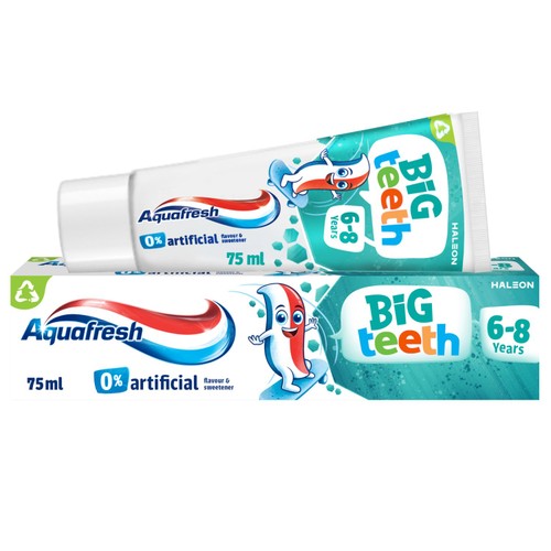 Aquafresh Kids Big Teeth Toothpaste 6-8 Years, 75ml