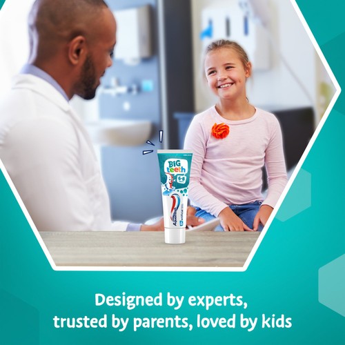 Aquafresh Kids Big Teeth Toothpaste 6-8 Years, 75ml thumbnail 5