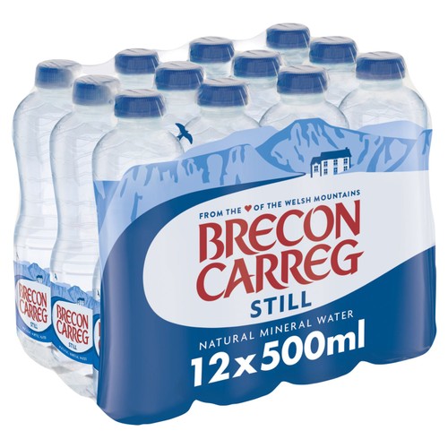 Brecon Carreg Still Natural Mineral Water   12 x 500ml